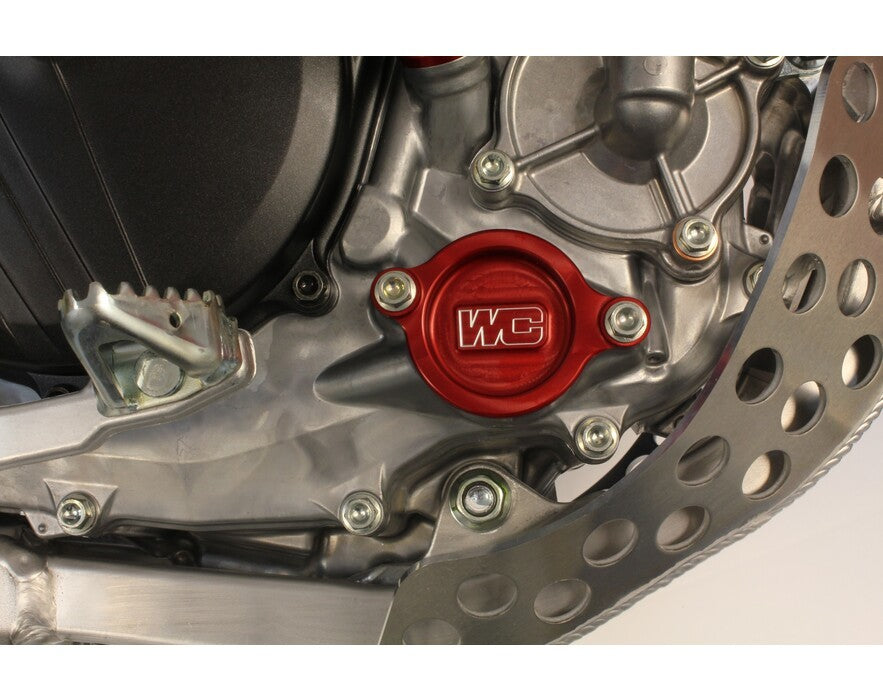 Works Connection Oil Filter Cover Install - Honda 
